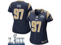 Game Women's Morgan Fox Los Angeles Rams Nike Team Color Super Bowl LIII Bound Jersey - Navy