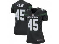 Game Women's Rontez Miles New York Jets Nike Jersey - Stealth Black