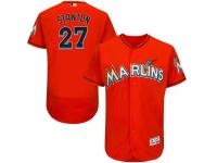 Giancarlo Stanton Miami Marlins Majestic Flexbase Authentic Collection Player Jersey - Orange
