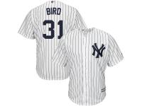 Greg Bird New York Yankees Majestic Official Cool Base Player Jersey - White