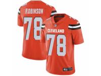 Greg Robinson Men's Cleveland Browns Nike Alternate Vapor Untouchable Jersey - Limited Orange