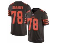 Greg Robinson Men's Cleveland Browns Nike Color Rush Jersey - Limited Brown