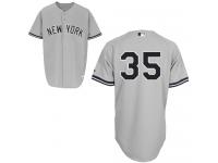 Grey Michael Pineda Men #35 Majestic MLB New York Yankees Road Jersey