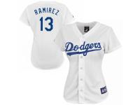 Hanley Ramirez L.A. Dodgers Majestic Women's Replica Player Jersey - White