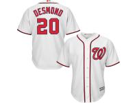 Ian Desmond Washington Nationals Majestic Official Cool Base Player Jersey - White