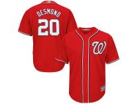 Ian Desmond Washington Nationals Majestic Youth Official 2015 Cool Base Player Jersey - Red