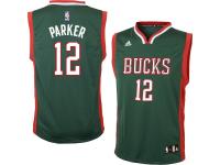 Jabari Parker Milwaukee Bucks adidas Preschool Replica Jersey C Green