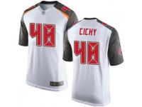 Jack Cichy Tampa Bay Buccaneers Men's Game Nike Jersey - White