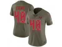 Jack Cichy Tampa Bay Buccaneers Women's Limited Salute to Service Nike Jersey - Green