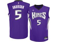 James Anderson Sacramento Kings adidas Replica Jersey - Purple