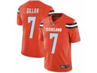 Jamie Gillan Men's Cleveland Browns Nike Alternate Vapor Untouchable Jersey - Limited Orange