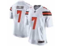 Jamie Gillan Men's Cleveland Browns Nike Jersey - Game White