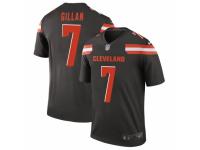 Jamie Gillan Men's Cleveland Browns Nike Jersey - Legend Vapor Untouchable Brown