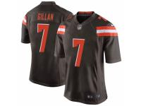 Jamie Gillan Men's Cleveland Browns Nike Team Color Jersey - Game Brown