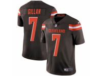 Jamie Gillan Men's Cleveland Browns Nike Team Color Vapor Untouchable Jersey - Limited Brown
