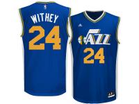 Jeff Withey Utah Jazz adidas Replica Jersey - Navy