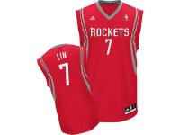 Jeremy Lin Houston Rockets adidas Youth Replica Road Jersey - Red