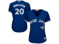 Josh Donaldson Toronto Blue Jays Majestic Women's Cool Base Jersey - Royal Blue