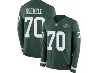 Kelechi Osemele Limited Green Men's Jersey - Football New York Jets #70 Therma Long Sleeve