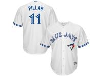 Kevin Pillar Toronto Blue Jays Majestic Official Cool Base Player Jersey - White