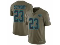 Kevon Seymour Men's Carolina Panthers Nike 2017 Salute to Service Jersey - Limited Green