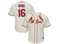 Kolten Wong St. Louis Cardinals Majestic 2015 Cool Base Player Jersey - Cream
