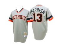 Lance Parrish 1984 Detroit Tigers Mitchell & Ness Authentic Throwback Jersey - Gray