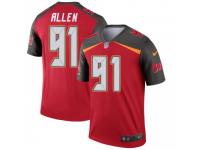 Legend Vapor Untouchable Men's Beau Allen Tampa Bay Buccaneers Nike Jersey - Red