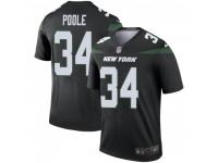 Legend Vapor Untouchable Men's Brian Poole New York Jets Nike Color Rush Jersey - Stealth Black