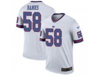 Legend Vapor Untouchable Men's Carl Banks New York Giants Nike Color Rush Jersey - White