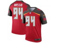 Legend Vapor Untouchable Men's Carl Nassib Tampa Bay Buccaneers Nike Jersey - Red