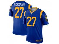 Legend Vapor Untouchable Men's Darrell Henderson Los Angeles Rams Nike Jersey - Royal