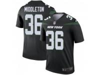 Legend Vapor Untouchable Men's Doug Middleton New York Jets Nike Color Rush Jersey - Stealth Black
