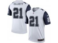 Legend Vapor Untouchable Men's Ezekiel Elliott Dallas Cowboys Nike Color Rush Jersey - White