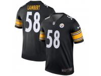 Legend Vapor Untouchable Men's Jack Lambert Pittsburgh Steelers Nike Jersey - Black