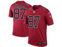 Legend Vapor Untouchable Men's Jaeden Graham Atlanta Falcons Nike Color Rush Jersey - Red