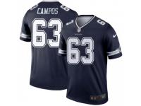 Legend Vapor Untouchable Men's Jake Campos Dallas Cowboys Nike Jersey - Navy