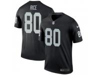 Legend Vapor Untouchable Men's Jerry Rice Oakland Raiders Nike Jersey - Black