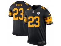 Legend Vapor Untouchable Men's Joe Haden Pittsburgh Steelers Nike Color Rush Jersey - Black