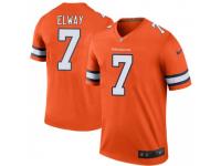 Legend Vapor Untouchable Men's John Elway Denver Broncos Nike Color Rush Jersey - Orange