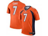 Legend Vapor Untouchable Men's John Elway Denver Broncos Nike Jersey - Orange
