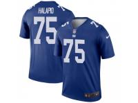Legend Vapor Untouchable Men's Jon Halapio New York Giants Nike Jersey - Royal