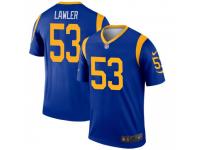 Legend Vapor Untouchable Men's Justin Lawler Los Angeles Rams Nike Jersey - Royal