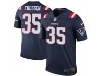Legend Vapor Untouchable Men's Keion Crossen New England Patriots Nike Color Rush Jersey - Navy