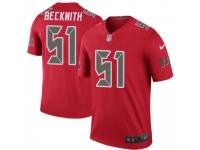 Legend Vapor Untouchable Men's Kendell Beckwith Tampa Bay Buccaneers Nike Color Rush Jersey - Red