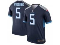 Legend Vapor Untouchable Men's Logan Woodside Tennessee Titans Nike Jersey - Navy