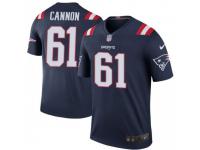 Legend Vapor Untouchable Men's Marcus Cannon New England Patriots Nike Color Rush Jersey - Navy
