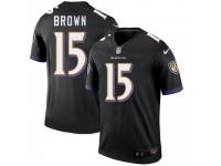 Legend Vapor Untouchable Men's Marquise Brown Baltimore Ravens Nike Jersey - Black