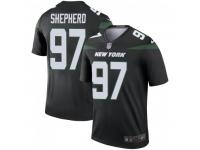 Legend Vapor Untouchable Men's Nathan Shepherd New York Jets Nike Color Rush Jersey - Stealth Black