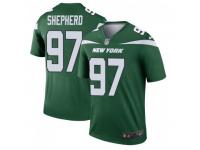 Legend Vapor Untouchable Men's Nathan Shepherd New York Jets Nike Player Jersey - Gotham Green